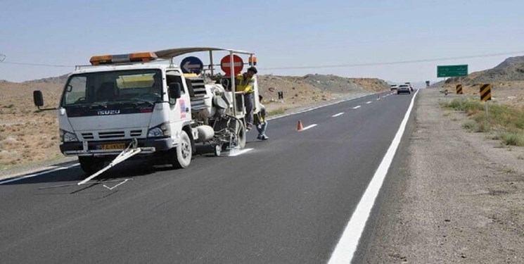 ۴ هزار کیلومتر خطکشی راههای کرمانشاه قبل از اربعین انجام میشود