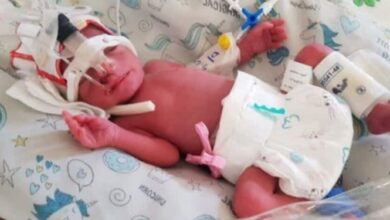 4 قلوزایی مادر نجفآبادی در دومین زایمان+عکس