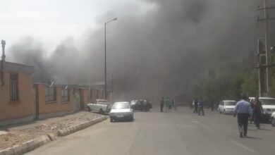 آتشسوزی در ۲ کارخانه شهرک صنعتی ایوانکی/ ۴ مصدوم تاکنون