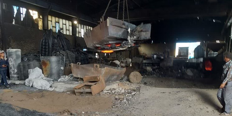 آتشسوزی شهرک صنعتی دورود مهار شد