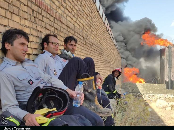 آمادهباش ۲۴ ساعته نیروهای امدادی و آتشنشانی در «پترو پالایش گهر»