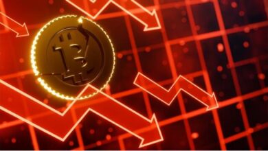 احتمال سقوط بیتکوین به ۲۰ هزار دلار نزدیک است؟