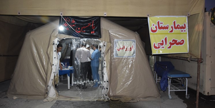 ارائه خدمات همهجانبه ارتش به زوار اربعین حسینی در مرز خسروی