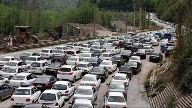 انسداد مرزنآباد درصورت افزایش حجم ترافیک