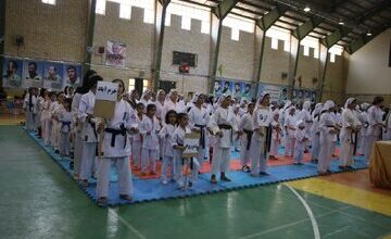 برگزاری مسابقات هیات کاراته بسیج لرستان با حضور بیش از ۱۲۰۰ ورزشکار در خرمآباد