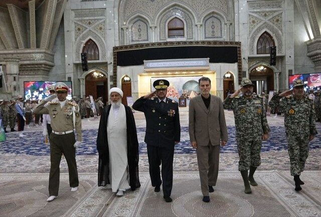 تجدید میثاق فرماندهان و کارکنان نیروی پدافند هوایی ارتش با آرمانهای امام راحل