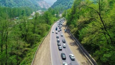 ترافیک سنگین در محورهای فیروزکوه و کندوان