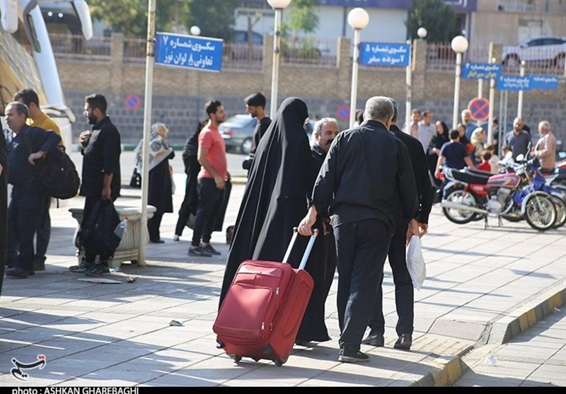 جابهجایی زائران اربعین در زنجان آغاز شد