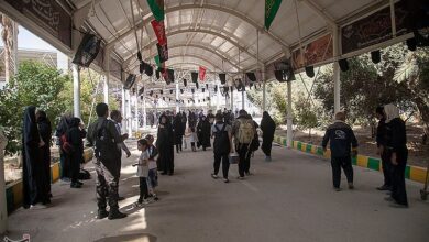 حال و هوای مرز خسروی ۱۰ روز مانده به اربعین/ عبور از گیتها در کمترین زمان + فیلم