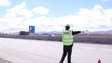 حضور از ۴۰۰ نفر از کارکنان پلیس راه کرمانشاه در طرح ترافیکی اربعین