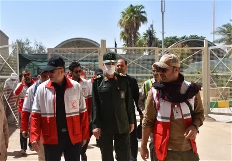 حضور نایب رئیس الحشدالشعبی و سردار فضلی در مرز خسروی/ سفر زائران در امنیت و آرامش کامل است