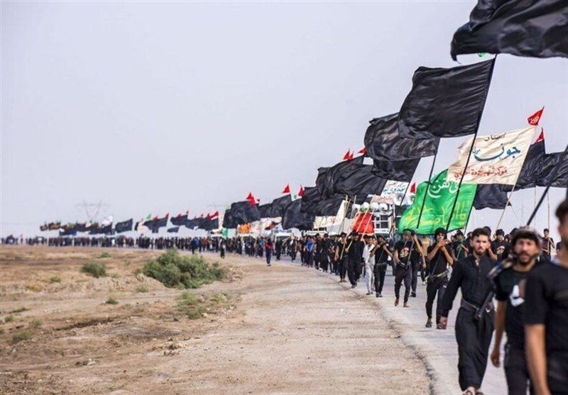 خدماترسانی بسیج جامعه پزشکی بوشهر به زائران اربعین در شلمچه، نجف و کربلا