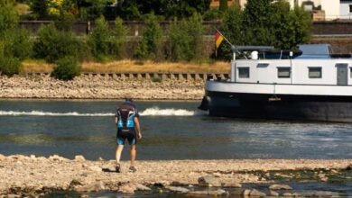 خشکسالی رودخانههای اروپا و آشفتگی در حمل و نقل کالا