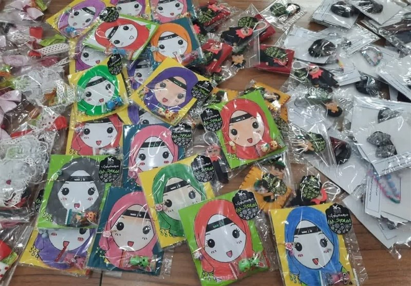 دست سازههای کودکان و نوجوانان خراسان جنوبی راهی مسیرهای پیادهروی اربعین شد