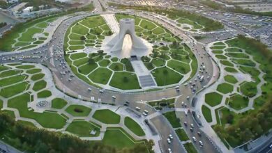 دسترسی خیابانهای منتهی به میدان آزادی از ساعت ۱۷ تا ۲۳ مسدود است