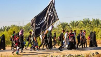 دومین کاروان پیاده کشور از لردگان عازم سفر اربعین میشود