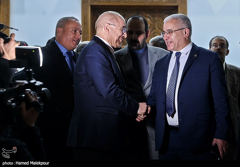 رئیس مجلس الجزایر وارد ایران شد