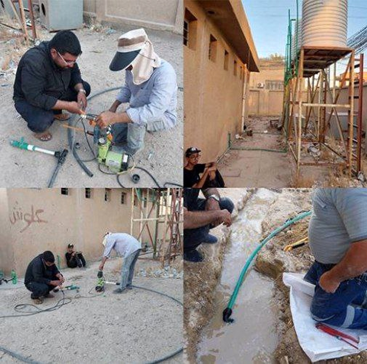 راهاندازی ۸۵۰ چشمه حمام موقت در عتبات عالیات