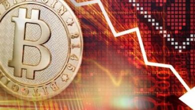 سقوط ارزش بیت کوین به پایینترین رقم طی دو ماه گذشته
