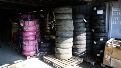 شناسایی و دستگیری سودجویانی که لاستیکهای کهنه را نو میکردند