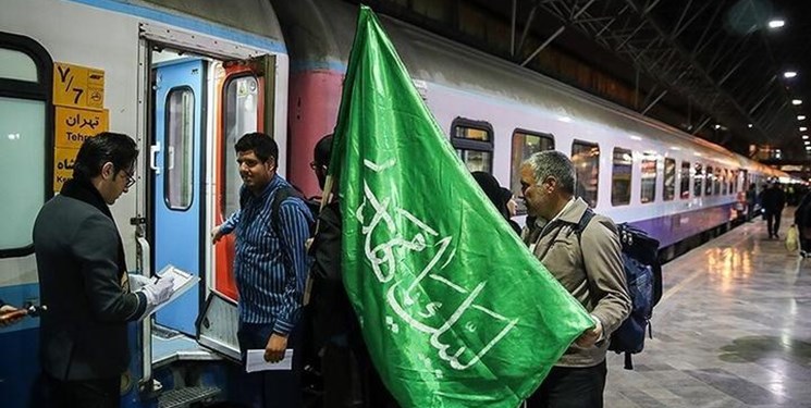 عرضه بلیت قطار تهران-کربلا به ساعت 21 امشب موکول شد