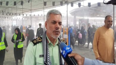 فراجا: ۹۰ درصد از پارکینگهای مرزی شهر مهران پر شده است