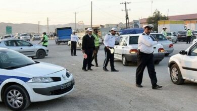 فعالیت بیش از هزار و ۷۰۰ واحد گشت پلیس در مسیرهای منتهی به مرزهای ششگانه