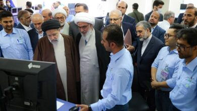 فیلم| لحظه افتتاح فاز 11 پارس جنوبی توسط رئیسجمهور