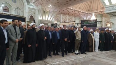 مدیران استان تهران با آرمانهای امام (ره) تجدید میثاق کردند + تصویر