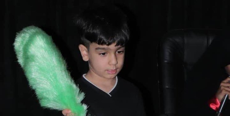 نجوای متفاوت یک کودک با حضرت رقیه(س)+عکس