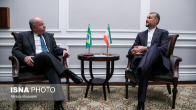 وزیر خارجه برزیل: ایران دارای ظرفیتهای بالایی برای کمک به تحقق اهداف «بریکس» است