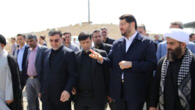 وزیر راهوشهرسازی از پروژه کنار گذر غربی قم بازدید کرد