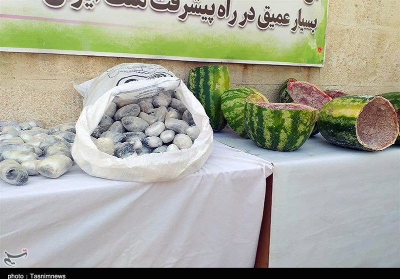 کشف ۱۶۰ کیلو تریاک زیر بار لیموترش