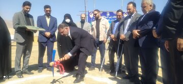 کلنگ زنی خوابگاه متاهلی شهید صارمی دانشگاه آیت اله بروجردی