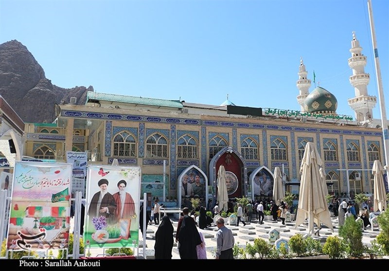 گردهمایی خانوادههای شهدای مدافع حرم در جوار مزار شهید سلیمانی