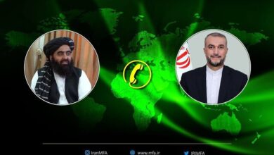 گفتوگوی امیرعبداللهیان با متقی درباره حقآبه هیرمند و مسائل دوجانبه تهران-کابل