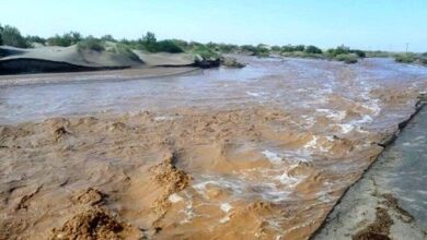 یک میلیون و 360 هزار متر مکعب سیلاب وارد سدهای خراسانشمالی شد