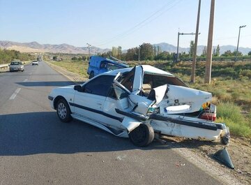 یک کشته و هشت مصدوم در دو تصادف جداگانه در آذربایجانغربی