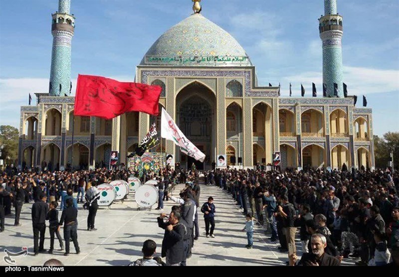 آیین سنتی مذهبی “چلشتم” در امامزاده آقا علی عباس(ع) بادرود + فیلم