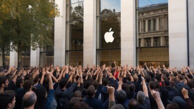 اعتصاب کارکنان فروشگاههای اپل در فرانسه در آستانه عرضه آیفون 15