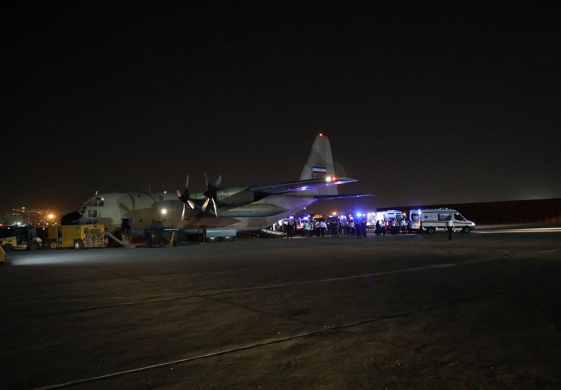 انتقال ۳۷ مصدوم و بیمار با ICU هوایی نهاجا از ایلام به تهران