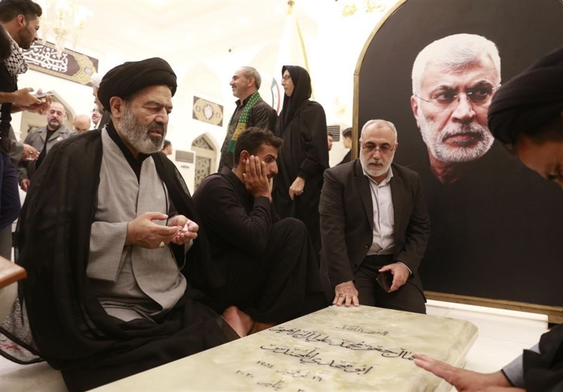 با همت ستاد اربعین؛ برگزاری مراسم گرامیداشت شهید ابومهدی المهندس و شهدای حشدالشعبی