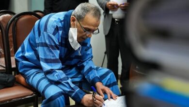 برگزاری جلسه دادرسی حقوقی سرکرده گروهک تروریستی تندر در دادگاه ویژه روابط بینالملل تهران