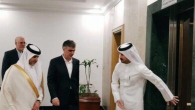 به منظور افزایش همکاریهای پولی و بانکی؛ فرزین وارد قطر شد