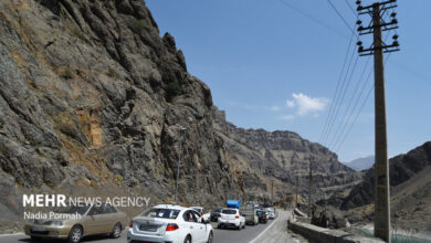 ترافیک در جاده چالوس/تردد روان در جادههای منتهی به مشهد