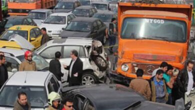 تصادفات درونشهری زائران اربعین در کرمانشاه ۱۸ درصد کاهش یافت