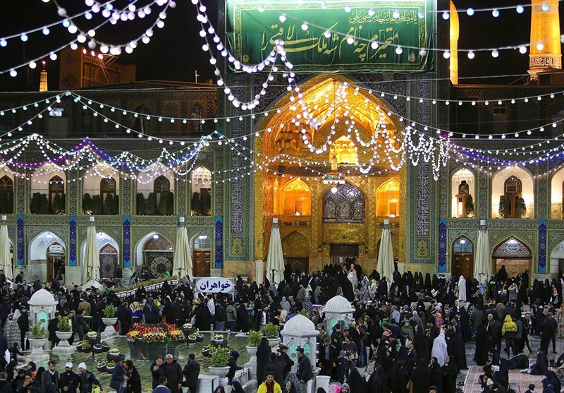 ثبت روزانه ۴۰۰ هزار تشرف به حرم مطهر امام رضا (ع)