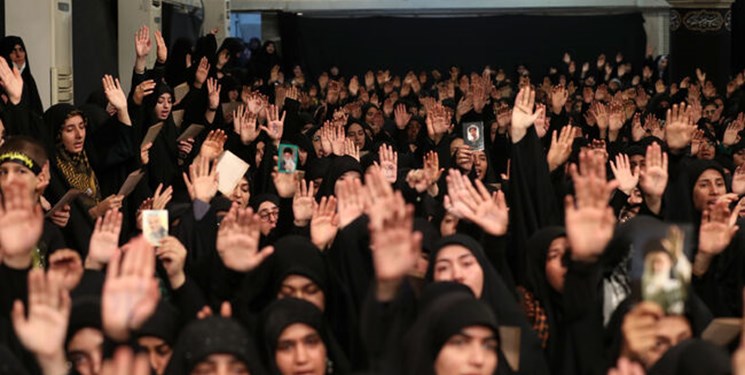 حاشیههایی از مراسم عزاداری هیئتهای دانشجویی در محضر رهبر انقلاب