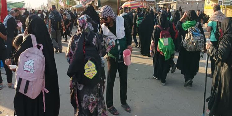 خدمترسانی خادمیاران رضوی ریگان از ریمدان تا کربلا