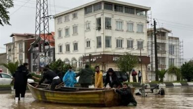 خسارت ۳۰۶ میلیارد تومانی سیل آستارا به راهها و ابنیه فنی